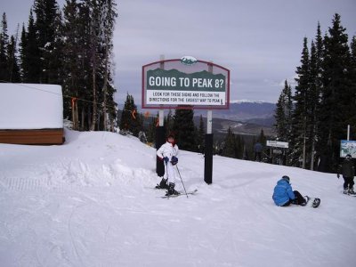 Rosie Skiing