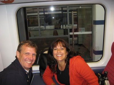 London train ride to Dover
