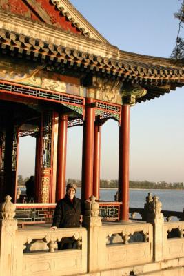Casey  at the Summer Palace
