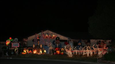 Christmas Decoration Near Our Area