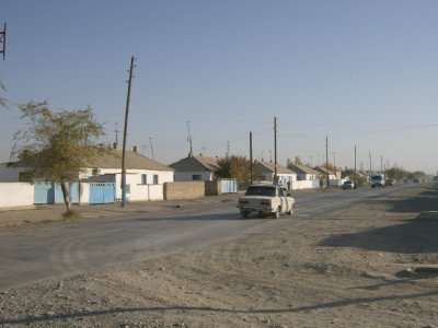 Street in Mirambeks home town, near Kryslorda