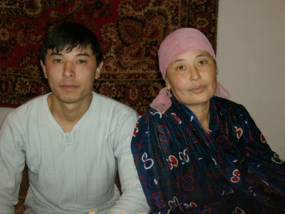 Third brother's wife and one son