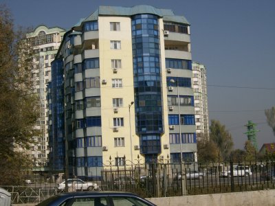 Typical new block of flats