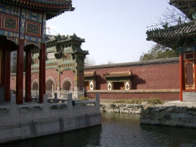 Temple moat, Behai Park