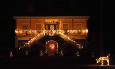 Partially Completed Christmas Lights