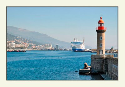 Le phare de Bastia