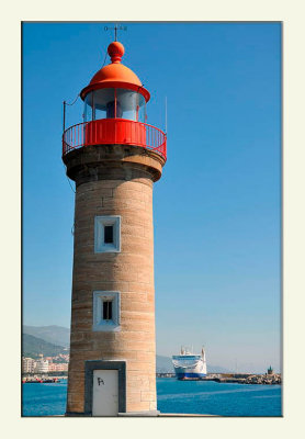 Le phare de Bastia