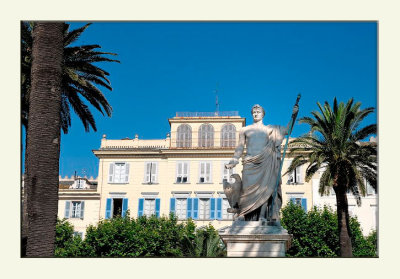La place saint nicolas  Bastia