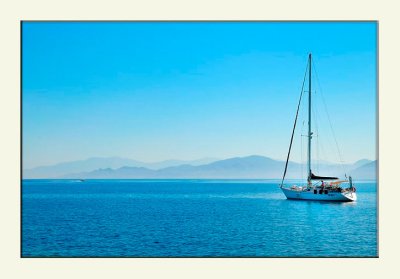 Voilier  L'ile rousse