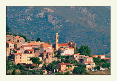 Le village d'Avapessa en Balagne