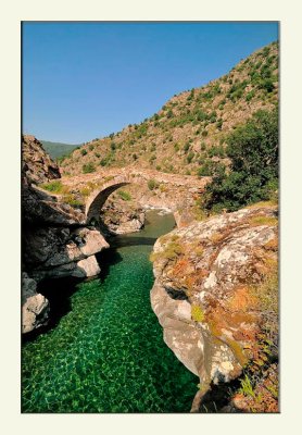 Le pont génois d'Asco