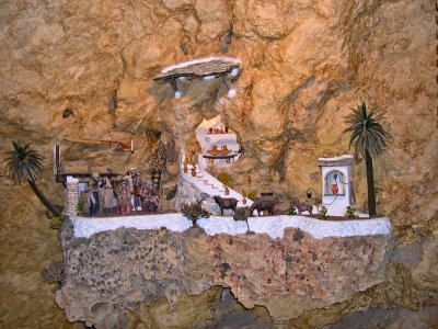 Miniature Nativity at Guadalest, Valencia