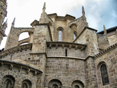 Facade detail of the cathedral
