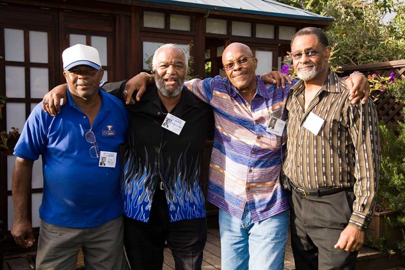 Mike, Robert, Clarence and Roy