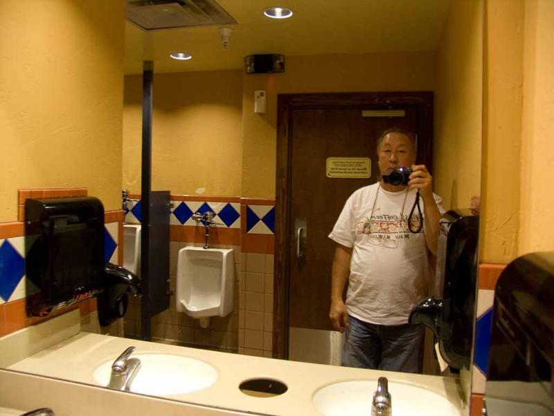 The Men's room at Chili's