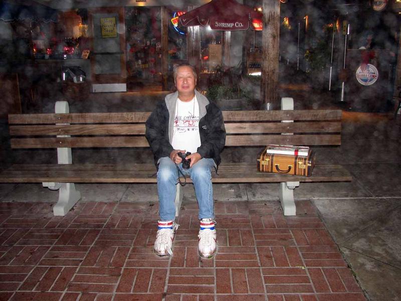 Picture of me outside Bubba Gump's