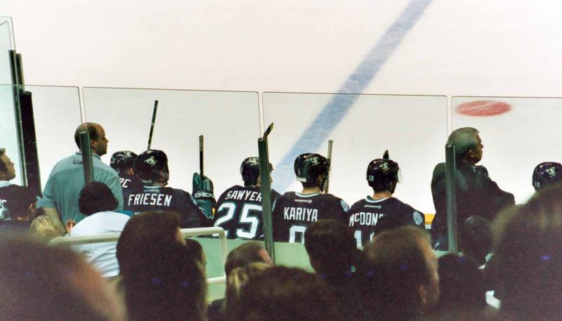 Mighty Ducks of Anaheim vs. San Jose Sharks - December 26, 2001