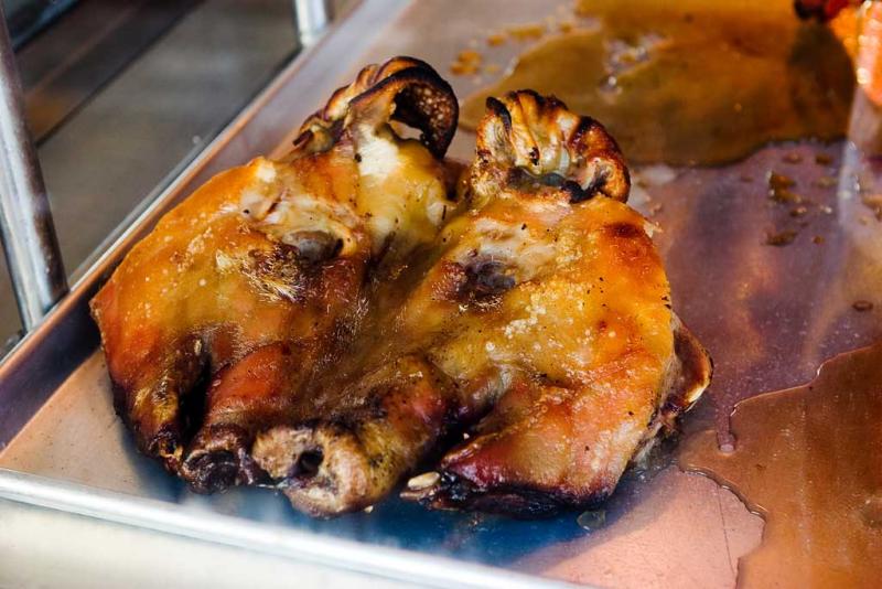 Roasted Pig Head 2/21/2006