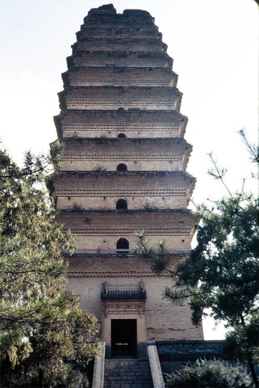 Small Wild Goose Pagoda or Little Wild Goose Pagoda, Xian, China