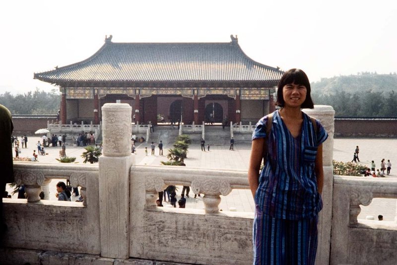 Diane, Forbidden City, Beijing, China