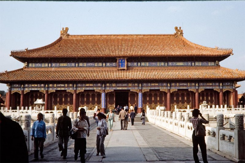 The Hall of Celestial Purity, Forbidden City, Beijing, China