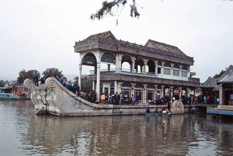 Marble Boat, also known as the Boat of Purity and Ease, Summer Palace