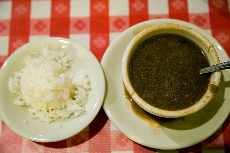 Seafood Gumbo at Mulate's