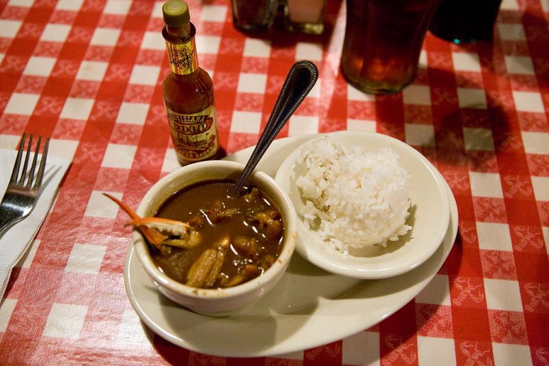 Seafood Gumbo at Prejean's