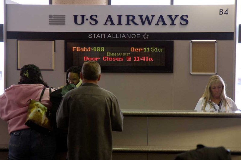 Gate B4 Flight 488 Phoenix to Denver