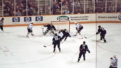 Edmonton Oilers vs. San Jose Sharks - January 06, 2003