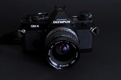Olympus OM-4 with Zuiko 2,0/35mm