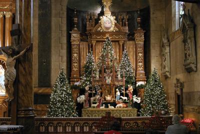 ex St. John Cantius side altar at Christmas 9085.jpg
