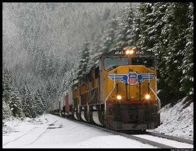 UP Near Oakridge, Oregon