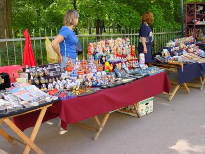 A street market