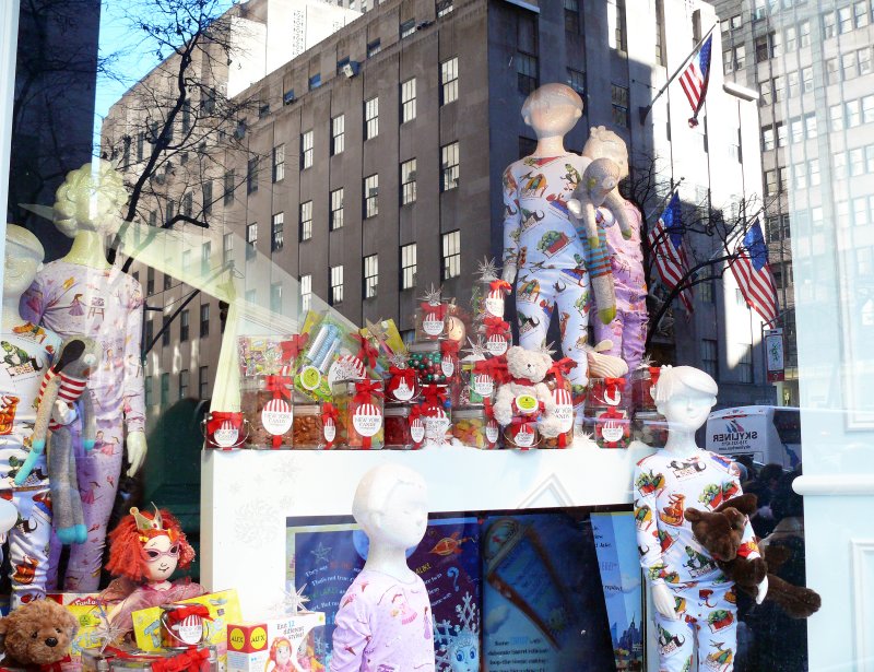 Saks 5th Ave window