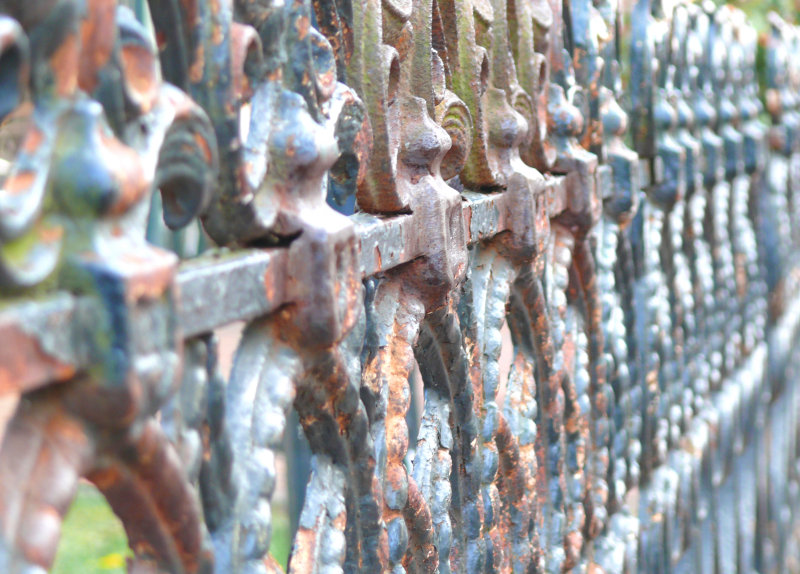 metal fence