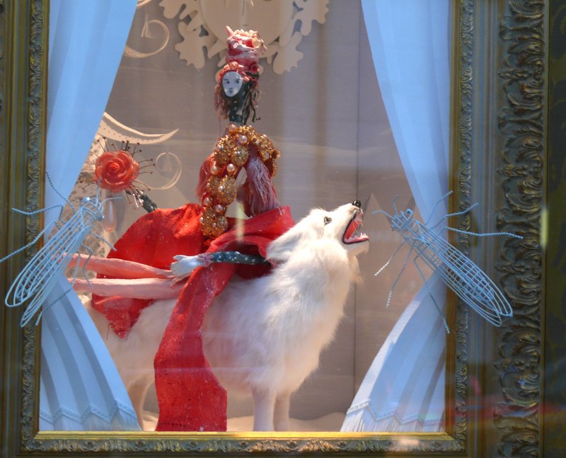 Bergdorf Goodman window