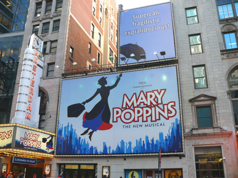 Mary Poppins billboard