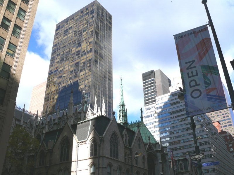 angled cityscapes