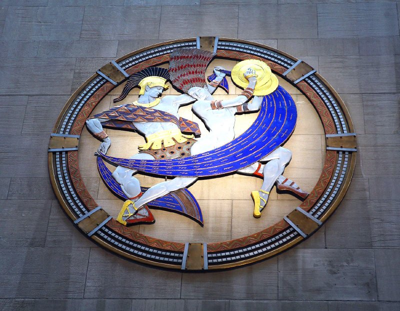 Radio City Music Hall mural