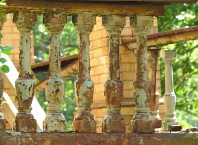 Rusty railing