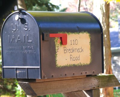 breakneck road mailbox
