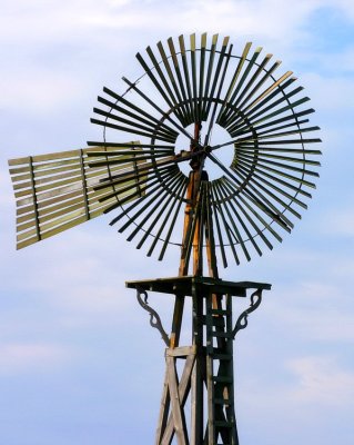 Wooden Windmill 