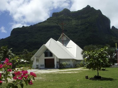 Church on Bora Bora