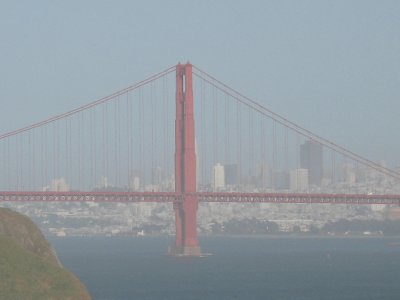 Goldes Gate Bridge vista de Salsalito I (Califrnia)