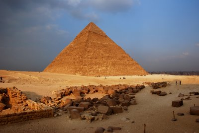 Pyramid over Cairo