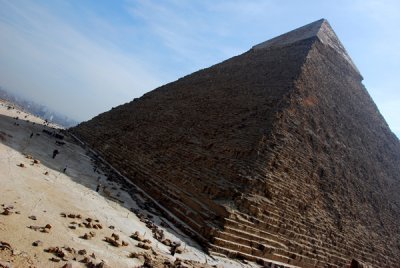 Pyramid at an Angle