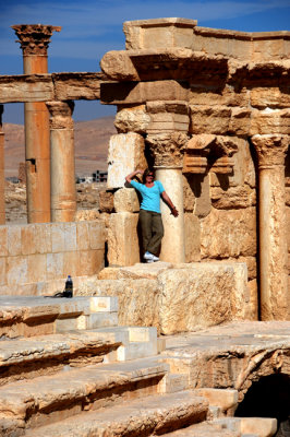 Annie at Palmyra