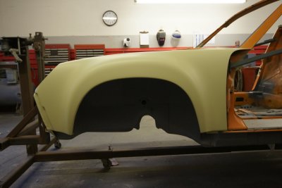 Chassis Restoration - Steel Fender Flares Completed - Photo 13