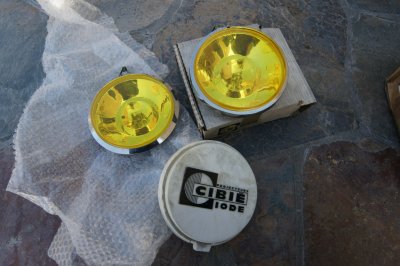   CIBIE IODE 45 Amber Driving Lamps NOS - Set 20 - Photo 2